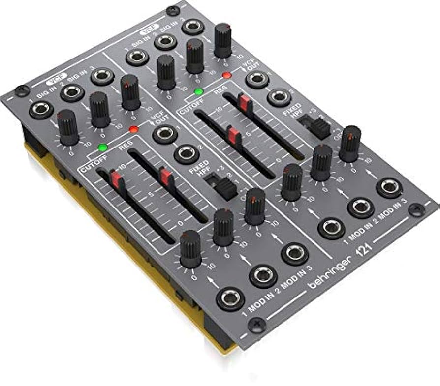 ベリンガー 121 DUAL VCF Amazon.com: Behringer 121 Dual VCF Eurorack Module